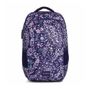 NWT Vera Bradley Recycled Lighten Up Reactive XL Backpack, Belle Paisley